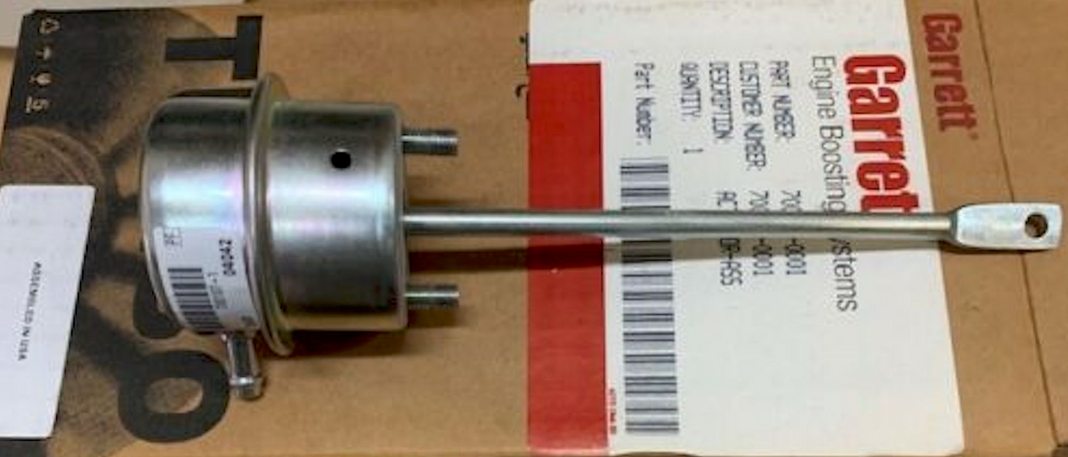 Garrett Wastegate Actuator With Z-Bent Rod – 20-22 PSI, Rod End For GT28RS-GT35R GTX 3 thumbnail image