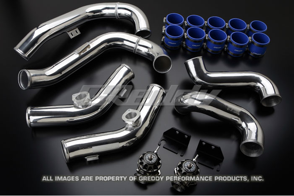 GReddy Nissan GTR 2009-on Aluminum piping kit with BOVs