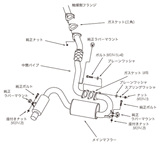 HKS HI-POWER 409 EXHAUST - Toyota MR2 3S-GTE