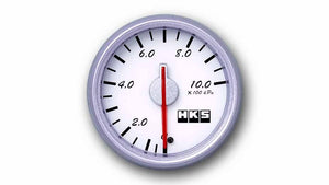 HKS Direct Bright Series Pressure Meter (White Face)