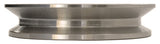 Standard 3" V-Band (3.75" Flange OD) to 4" Pipe - Machined Transition Piece (Stainless Steel)