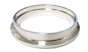 FLANGE, Stainless 3" GT V-Band w/ 81mm protruded lip, fits Garrett Housings with 90mm (3.55”) OD