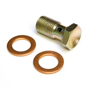 *RESTRICTOR* Banjo Bolt for Low Profile oil inlet - GT & GTX (GT25 through GTX35)Ball Bearing Turbo
