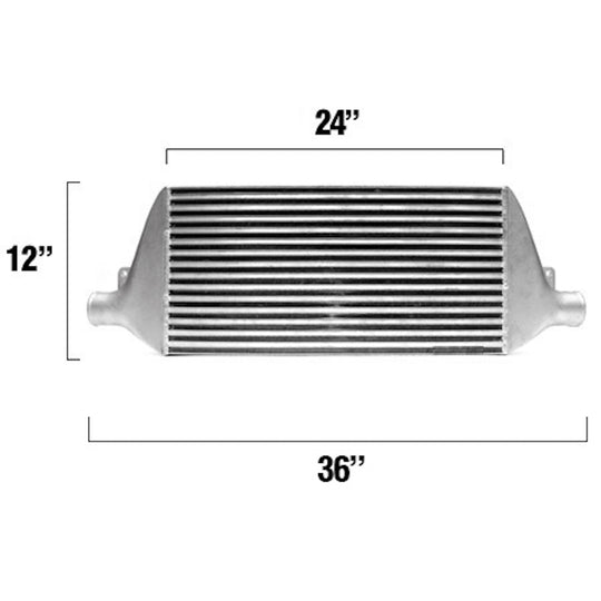 Garrett 900HP Garrett High Density Intercooler Core w/ Cast End Tanks
