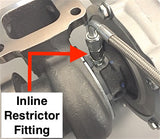 -4AN INLINE - Oil Inlet Restrictor Fitting (0.035") - GT & GTX (GT25 to GTX35)