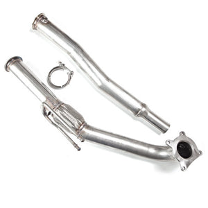 High Flow Racing 3" Downpipe For Transverse 2.0L FSI AWD Quattro Audi A3