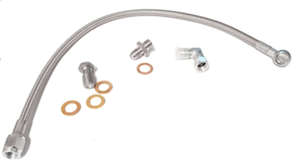 Oil feed line assembly for GT or GTX on the Mazdaspeed 3/6 Turbo Engine