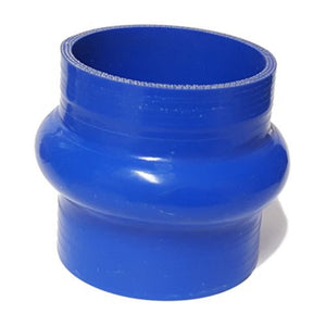 Hose, Silicone, Hump Connector, 2.75", Blue