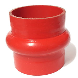 Hose, Silicone, Hump Connector, 2.75", Red