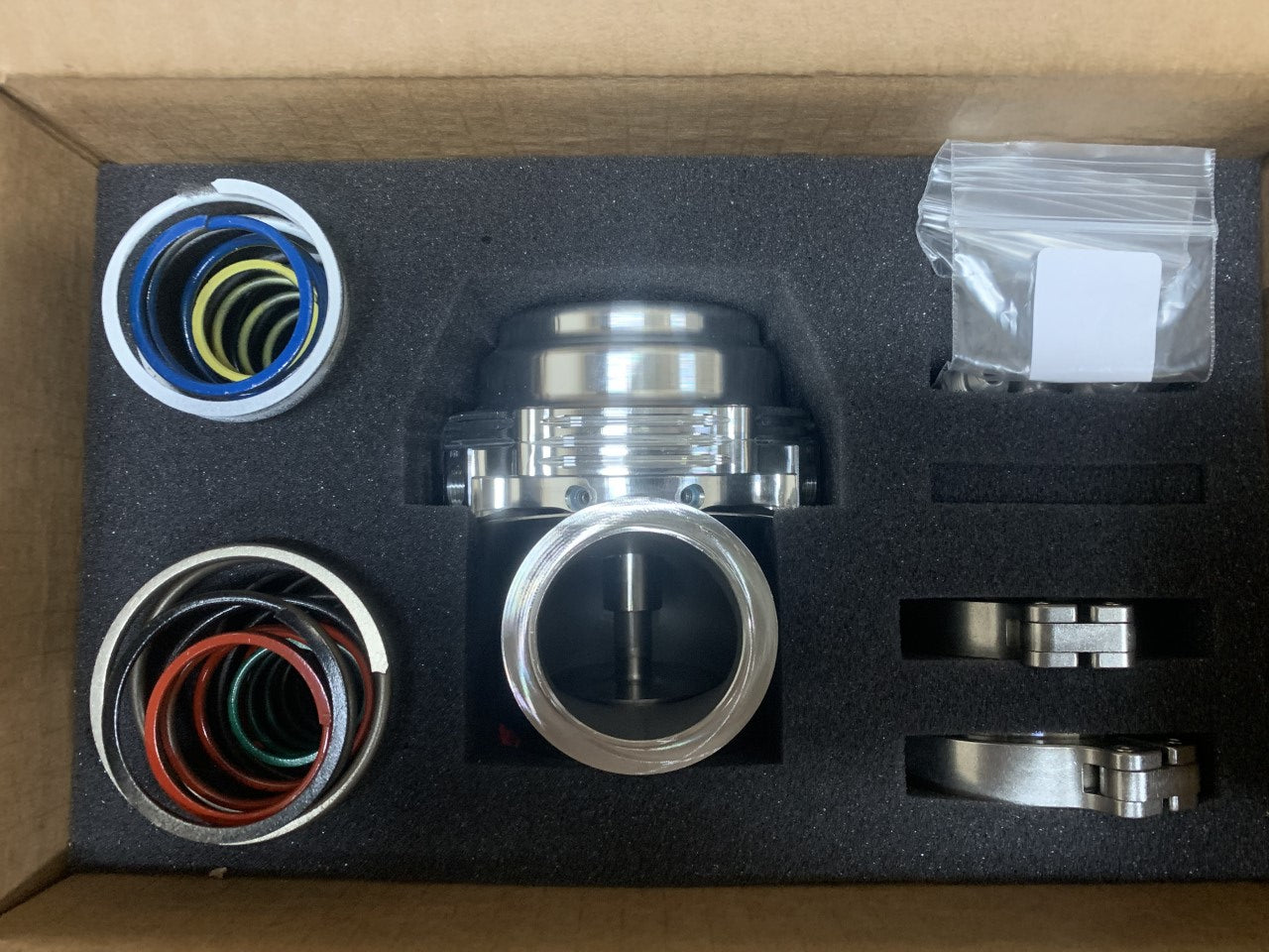 Wastegate Inlaat Flens 44mm Wastegate Flens Set Rvs Inlaat Outlet V Band Weld Kit Vervangend voor Tial Mv R Mvr Vband